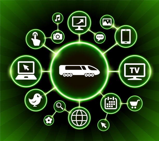 培训互联网通信技术暗按钮背景图片下载