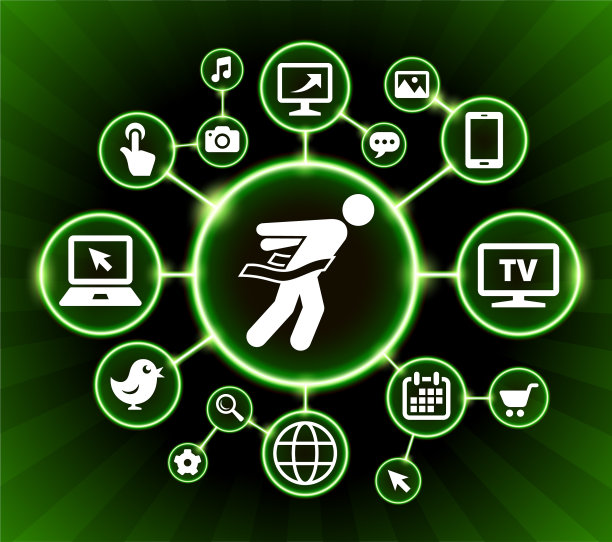 运动员穿越终点线互联网通讯技术暗按钮背景图片下载