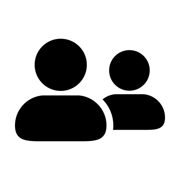 团队图标向量男性组的人符号化身为企业管理团队在平面颜色的字形象形图图片下载