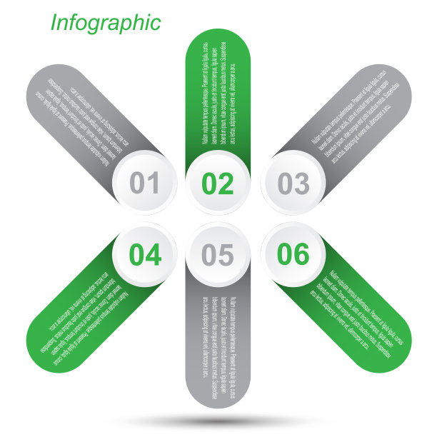 信息图表设计模板图片下载