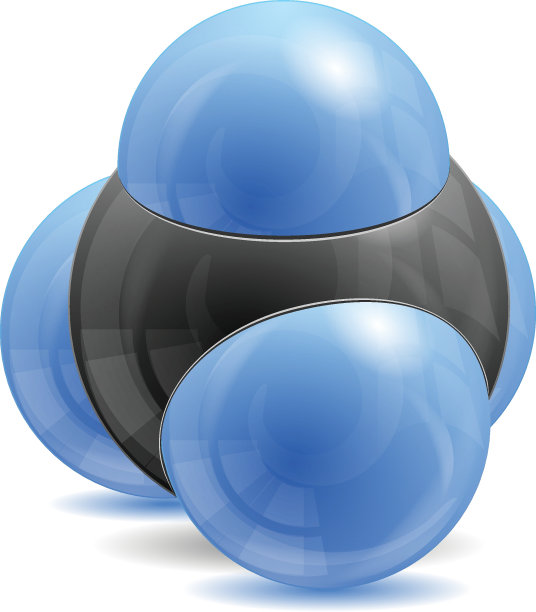 CH4甲烷分子示意图图片下载