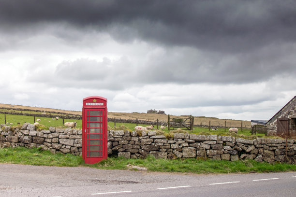 达特穆尔电话亭图片下载