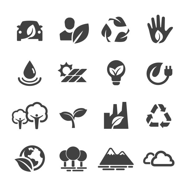 能源和生态图标集-极致系列图片下载