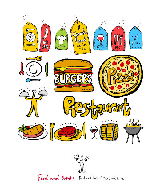 餐厅的海报图片下载