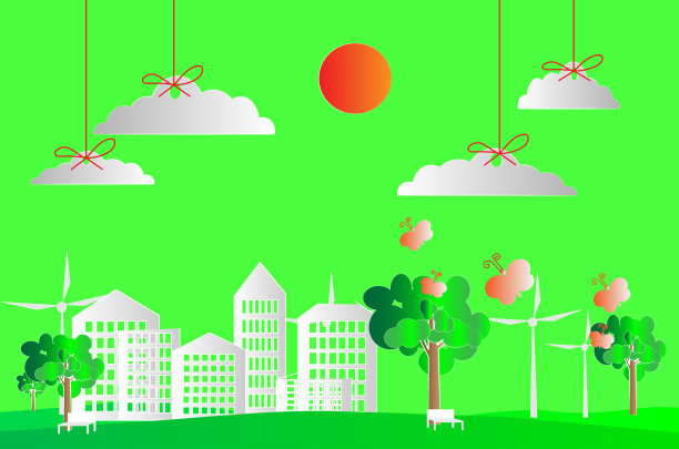 城市景观节能理念图片下载