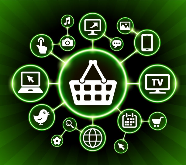 购物车互联网通讯技术暗按钮背景图片下载