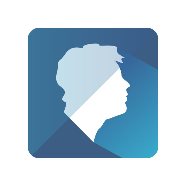 默认的平面头像图标图片下载