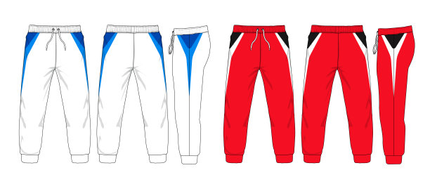 运动裤的矢量插图。图片下载