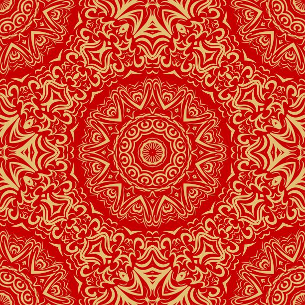 现代花卉载体装饰品。明亮的颜色。装饰花卉向量。摘要图片下载