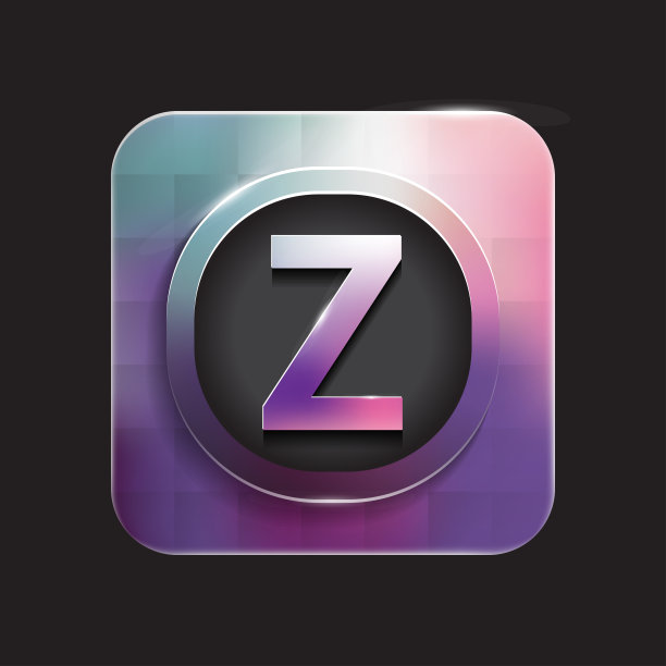 彩色的Z字体图标图片下载