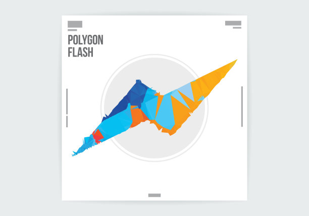 抽象Flash符号图形设计海报布局模板图片下载