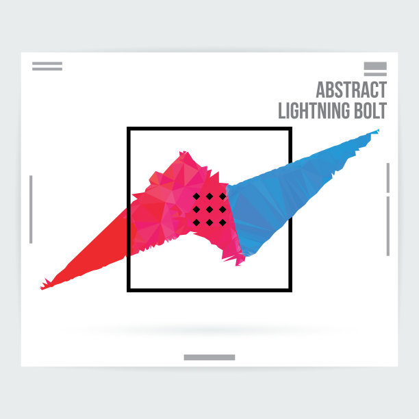 抽象Flash符号图形设计海报布局模板图片下载