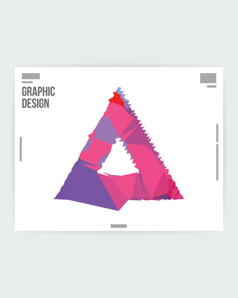 抽象几何形状图形设计海报布局模板图片下载