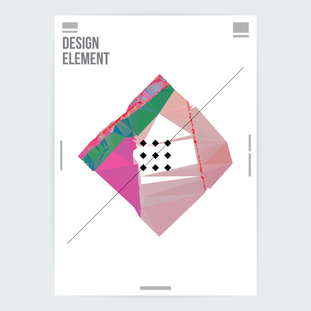 抽象扭曲形状图形设计布局模板图片下载