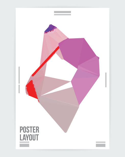 抽象扭曲形状图形设计布局模板图片下载