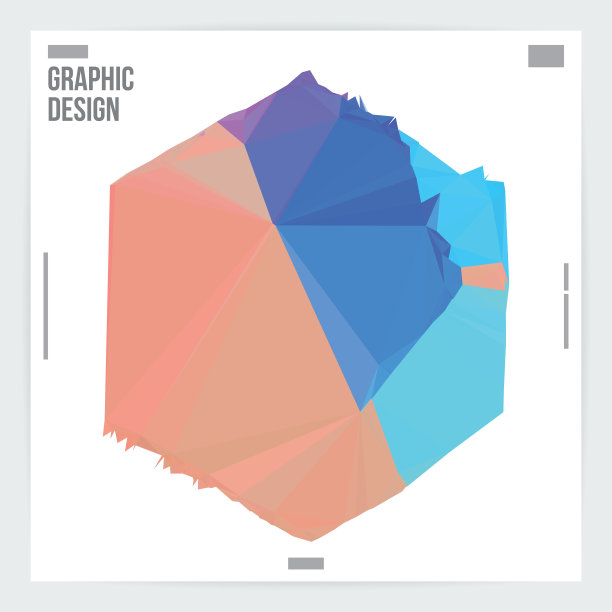 抽象几何形状图形设计海报布局模板图片下载