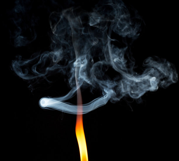 火和烟。图片下载