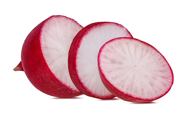 新鲜的萝卜孤立图片下载