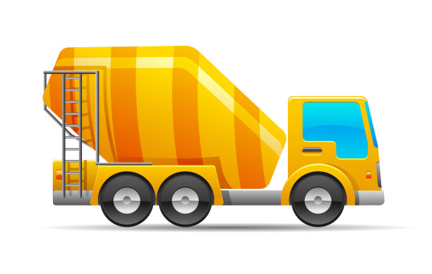 水泥搅拌车图标图片下载