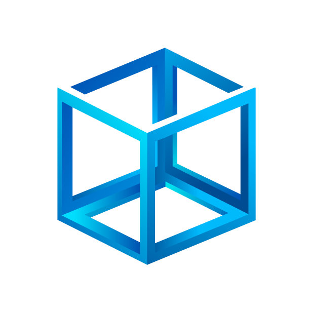 三维形状的图标图片下载