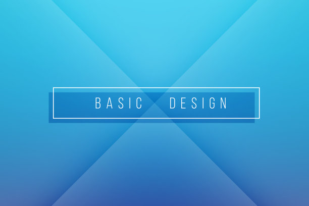 基本蓝色最小优雅抽象线条折痕模式矢量背景图片下载