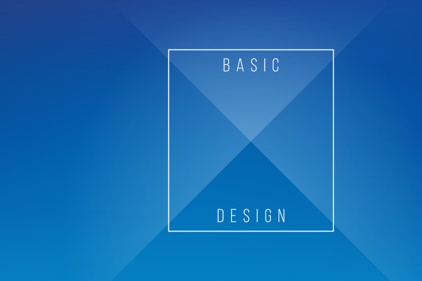 基本蓝色最小优雅抽象线条折痕模式矢量背景图片下载