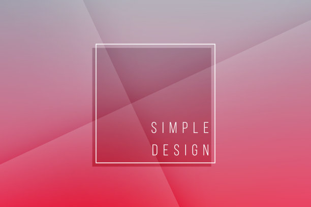 基本红色最小优雅抽象线条折痕模式矢量背景图片下载