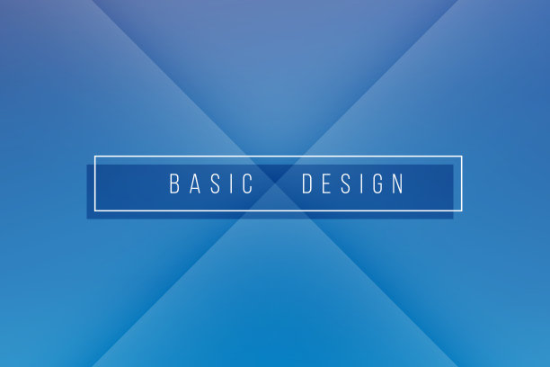 基本蓝色最小优雅抽象线条折痕模式矢量背景图片下载