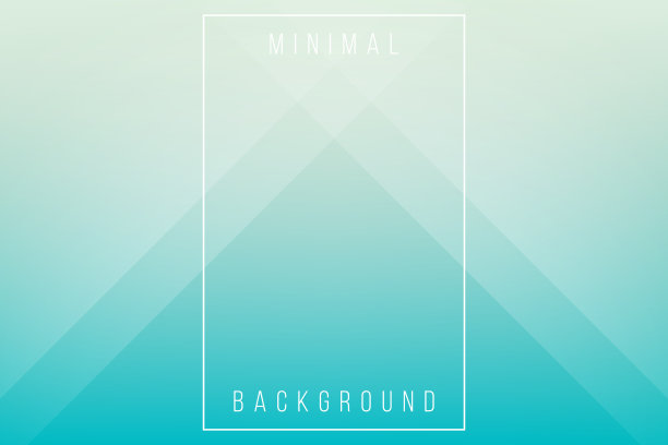 基本绿松石简约优雅抽象线条折痕模式矢量背景图片下载