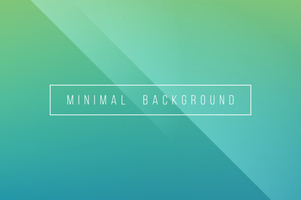 基本绿色最小优雅抽象线条折痕模式矢量背景图片下载