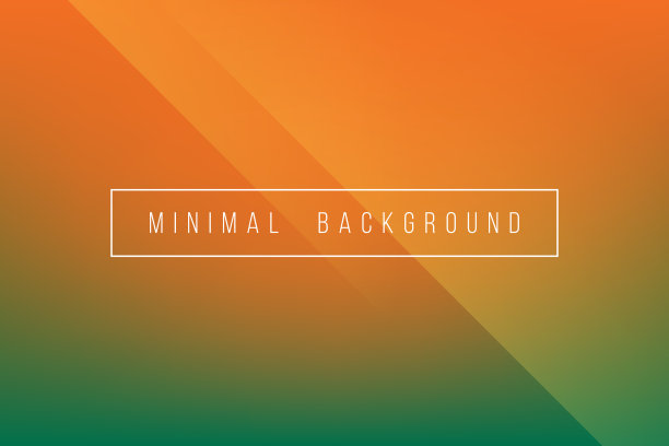 基本的橙色最小优雅抽象线条折痕模式矢量背景图片下载