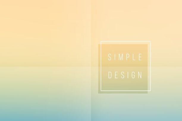 基本的黄色最小优雅抽象线条折痕模式矢量背景图片下载