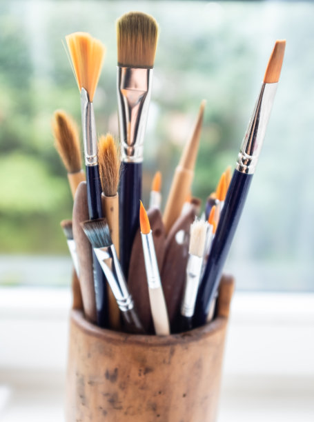 油画画笔图片下载