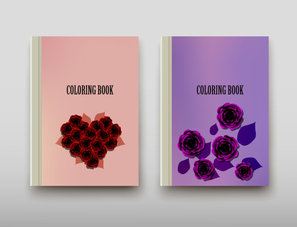 宣传单封面呈现抽象几何背景，布局在A4设技术宣传单设计着色模板矢量阴影图片下载