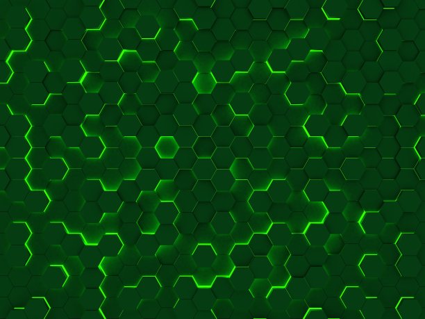 绿色蜂窝图片下载