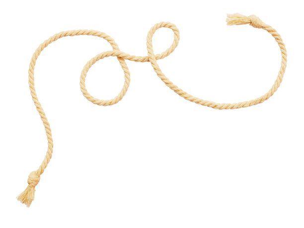 米色棉波浪绳图片下载