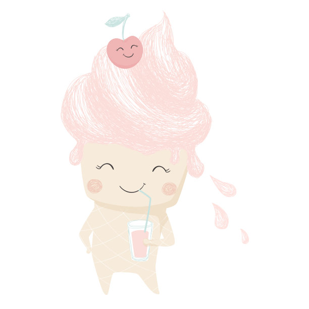 可爱的冰淇淋图片下载