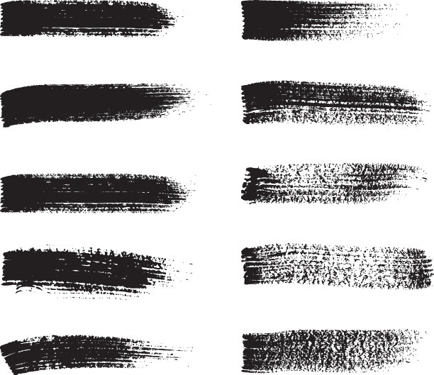 笔刷笔触套装图片下载