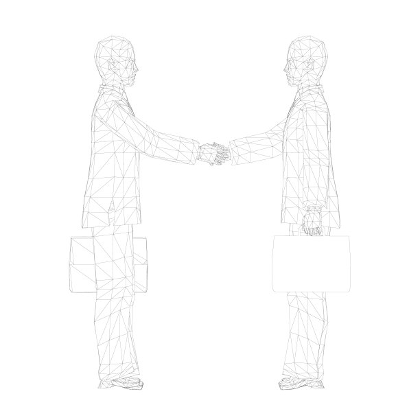 两个人握手图片下载