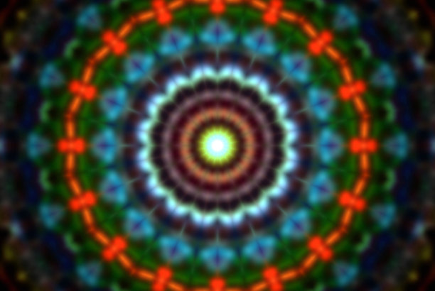 创造性的曼荼罗万花筒图片下载