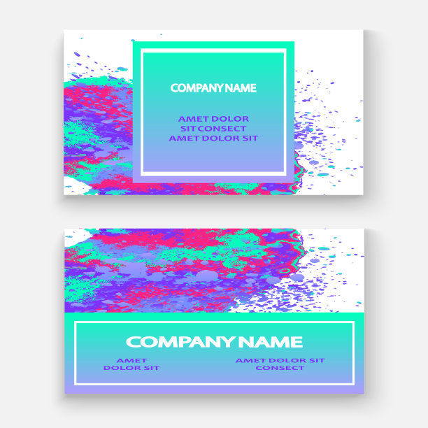 霓虹喷溅艺术封面设计。流体全息梯度爆炸飞溅纹理背景。时尚创意矢量模板封面报告目录小册子传单产品图片下载