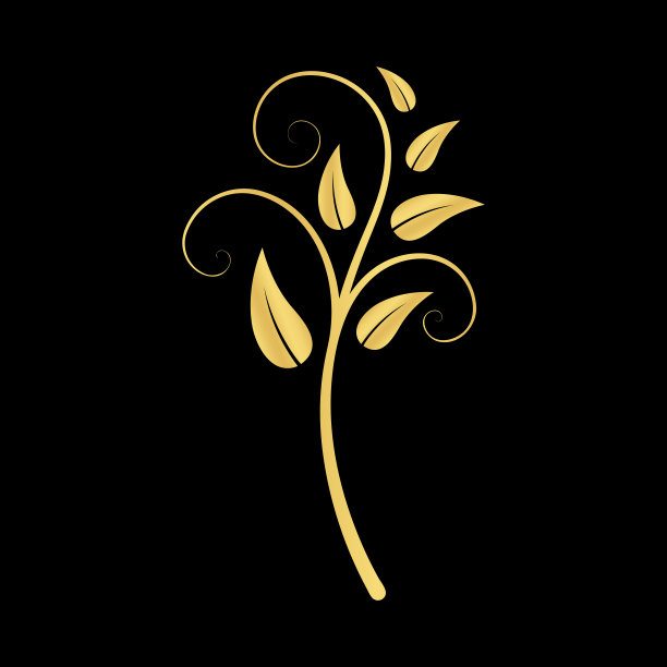 有叶子和藤蔓的树枝图片下载