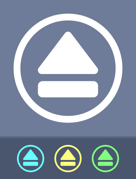 开圆字形图标图片下载