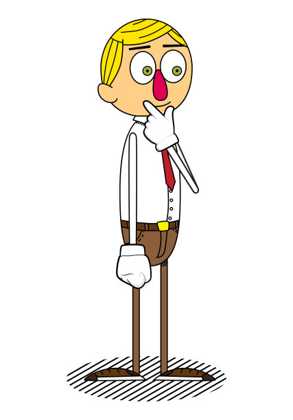 一个商人把手指放在嘴上。图片下载