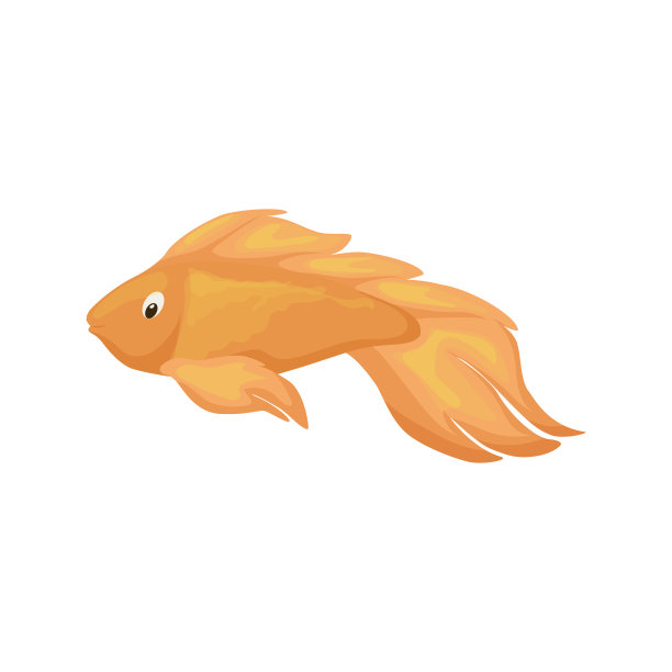 海鱼水族馆卡通动物角色矢量插图。图片下载