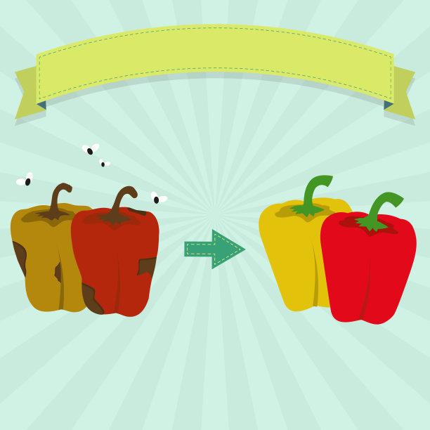 腐烂的甜椒图片下载