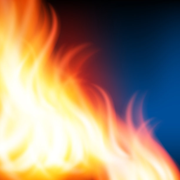 抽象彩虹火背景图片下载