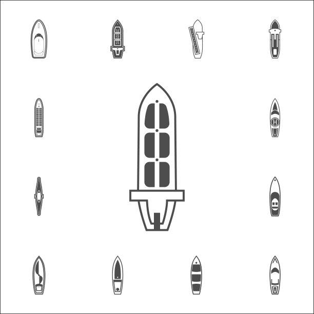 天然气油轮图标。详细的船舶图标集。优质的平面设计标志。收藏图标之一的网站，网页设计，移动应用程序图片下载