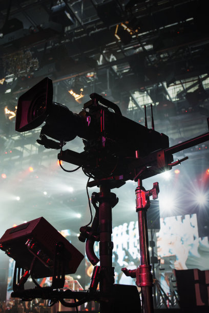 斯坦尼康在音乐会区域和背景灯图片下载