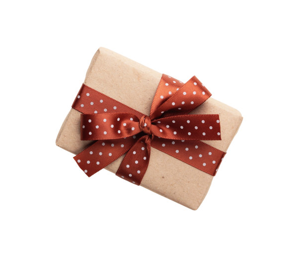 用丝带蝴蝶结包装的礼盒图片下载